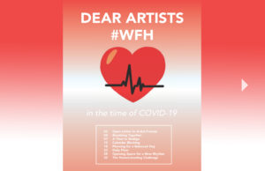 Dear Artists WFH in the time of COVID19 v2 Page FULL2