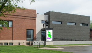 FRONTPNC Exhibition Hub Signage